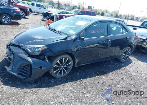 2017 Toyota Corolla Se из США, поврежденный, VIN 2T1BURHE7HC935759
